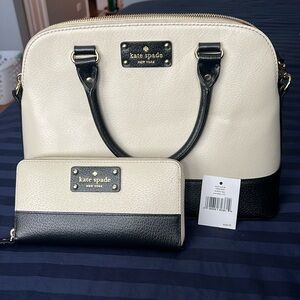 Kate Spade Small Rachelle Berkley Lane with wallet